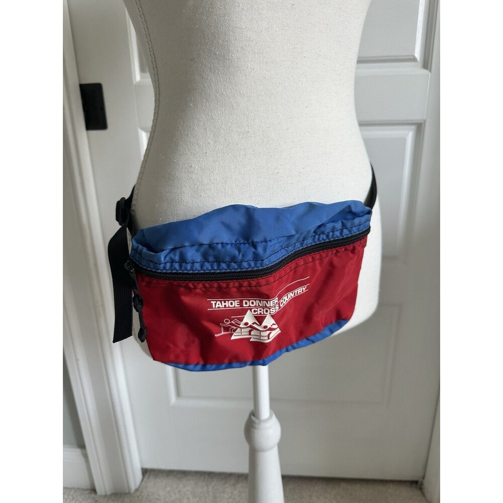 Vintage 80's Caribou Mountaineering Fanny Pack Tahoe Donner Made in Chico CA USA